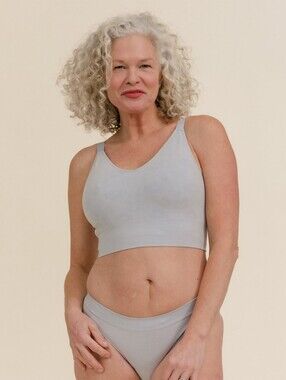 Branwyn Essential Busty Bra In Luna Gray - Medium